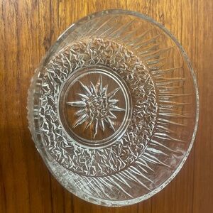 SOLD! Vintage Ravenhead Sunburst Glass Bowl - 1970s